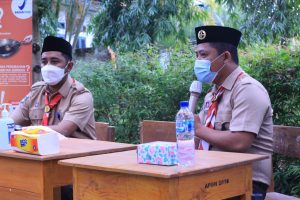 Gerakan Pramuka Kwarcab Mamuju dan Balai POM Mamuju Gelar KIE Sambut Hari Pramuka Ke 60