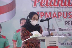 Hadiri Pelantikan Ketua IPMAPUS, Sutinah Sampaikan Hal Ini