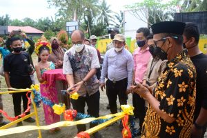 Resmikan Sarana Air Minum Program Pamsimas, Askary : Masyarakat Harus Bekerja Sama Untuk Menjaga dan Merawat Prasarana Ini