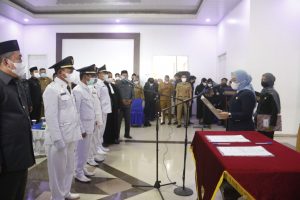 Bupati Mamuju Lantik 77 Pejabat Eselon III Dan 145 Pejabat Eselon IV
