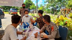 Buka Gerai Vaksin, H. Damris Ajak Masyarakat Untuk Ikut Vaksin Dan Jangan Takut Divaksin