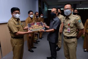 Dinas Dukcapil Mateng Juara 1 Lomba Inovasi Daerah Tahun 2021