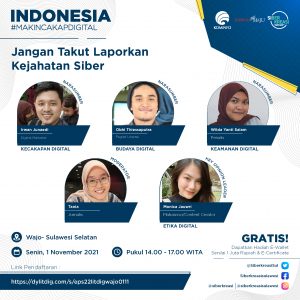 Jangan Takut Laporkan Kejahatan Siber