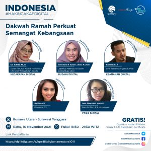 Penuhi Internet dengan Konten Dakwah yang Positif, Kreatif, dan Berwawasan Pancasila
