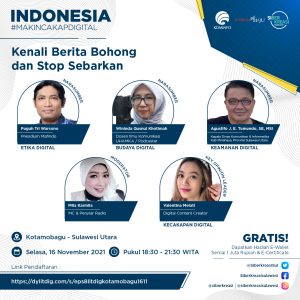 Saring Dan Cek Ulang Informasi, Hentikan Penyebaran Hoaks