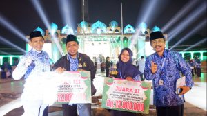 Kafilah Sulbar Berhasil Menyabet Dua Juara Pada MTQ Korpri Tingkat Nasional