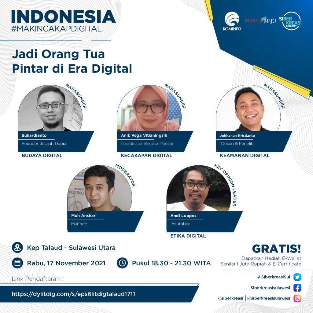 Jangan Mau Kalah dengan Anak, Mari Kita Tingkatkan Literasi Digital