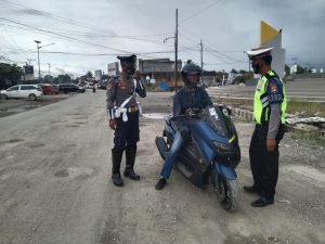 Puluhan Pengendara Terjaring Hari Peratama Operasi Zebra Marano 2021