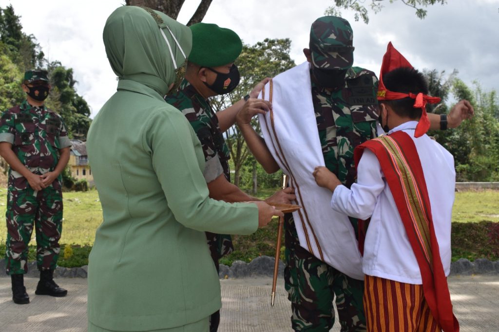 Kunker ke Kodim 1428 Mamasa, Kasrem 142 Tatag Sampaikan Pesan Ini