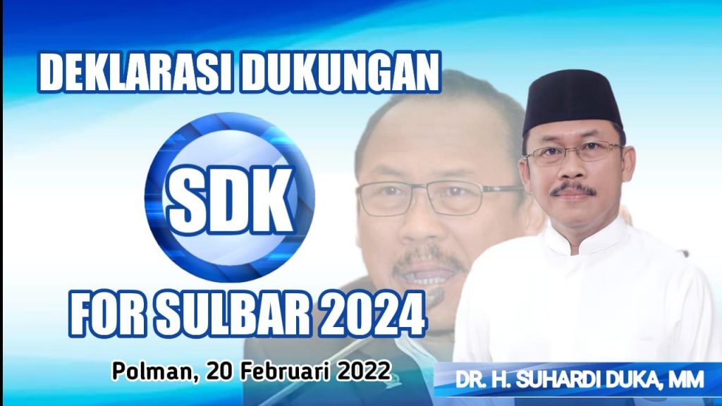 Menuju Pilgub 2024, Simpatisan Polman Bakal Gelar Deklarasi Dukungan Untuk SDK