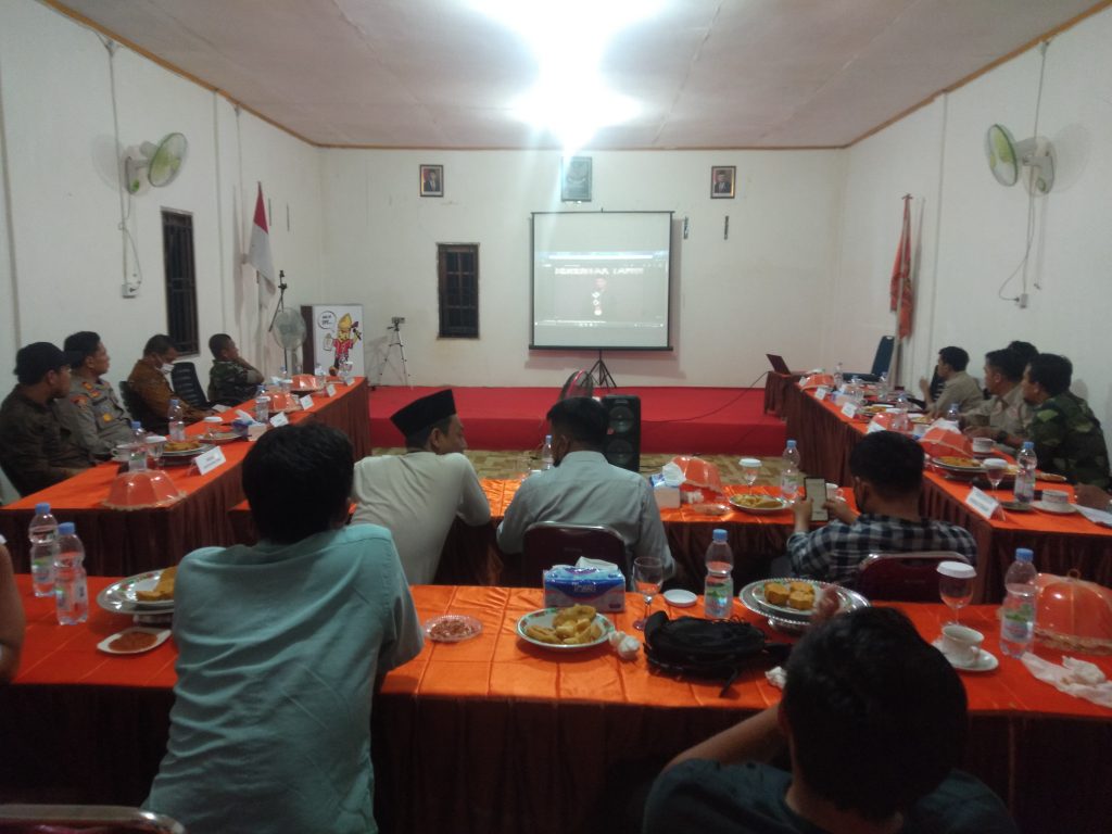 KPU Mamuju Tengah Ikuti Peluncuran Hari Pemungutan Suara Pemilu Serentak Tahun 2024