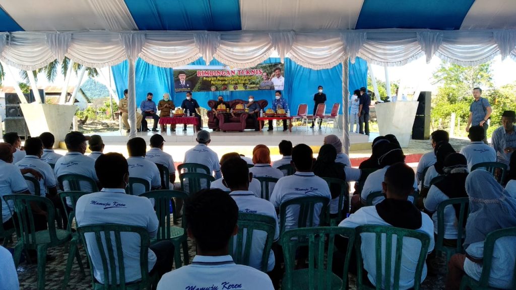 Reses Dan Bimtek Program Peningkatan Produktivitas Perkebunan Sawit Rakyat, SDK : Indonesia Penghasil CPO Terbesar Dunia