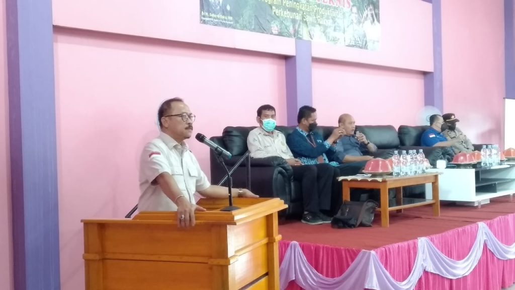 Kerjasama Dirjen Perkebunan, SDK Gelar Bimtek Program Peningkatan Produktivitas Perkebunan Sawit Rakyat