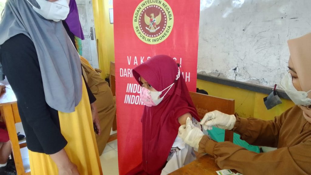 Komitmen Mendukung Penuh Capaian Vaksinasi Anak, Binda Sulbar Buka Sentra Vaksinasi di Sekolah-Sekolah