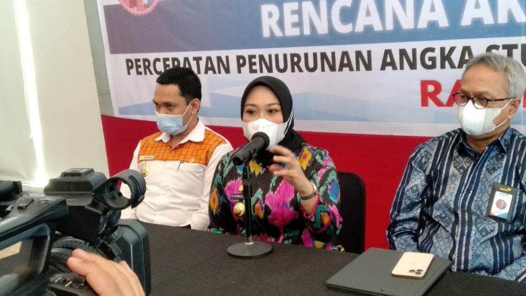 Sutinah Optimis Penurunan Angka Stunting di Kabupaten Mamuju Bisa Mencapai Target Nasional Pada Tahun 2024