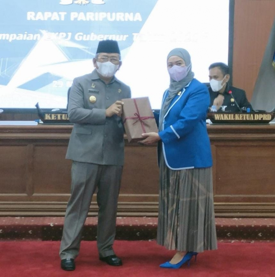 Serahkan LKPJ 2021 ke DPRD, ABM Sampaikan Hal Ini