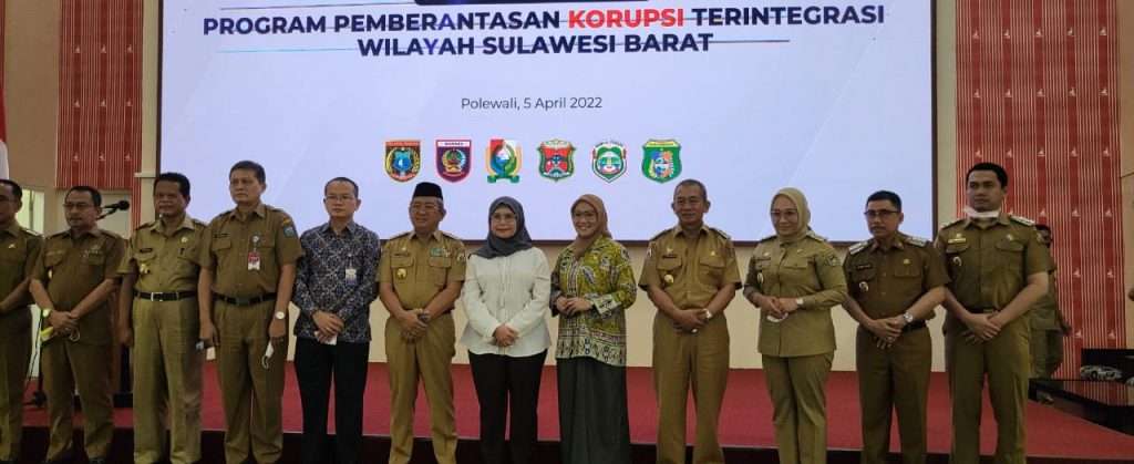 Selamat…!! Pemkab Mamuju Raih Predikat Tertinggi Pencegahan Korupsi Dari KPK
