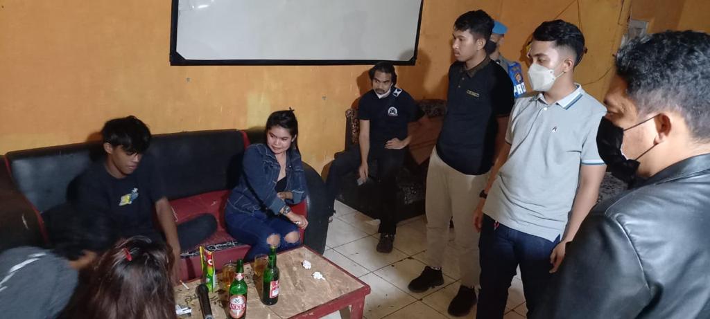 Operasi Cipkon Polres Mateng Sasar Sejumlah Cafe Dan Penginapan, Pengunjung Dan Pemilik Cafe Digiring Kepolres