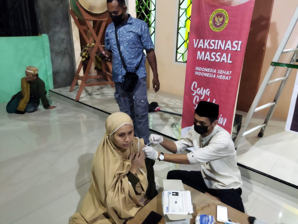 Optimalkan Capaian Vaksinasi, Binda Sulbar Aktifkan Program Vaksinasi Massal di Masjid Dan Musala