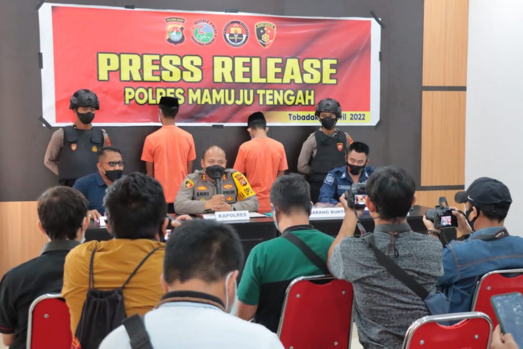 Sat Res Narkoba Polres Mamuju Tengah Berhasil Ringkus Dua Pengedar Sabu