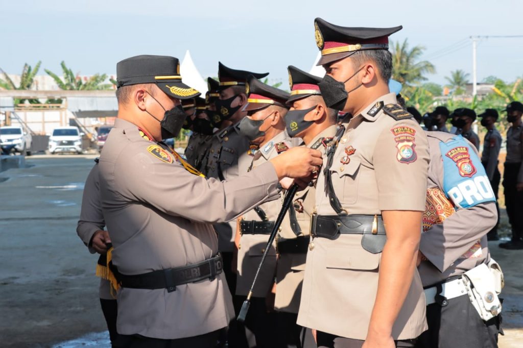 Sejumlah PJU Polres Mateng Bergeser, IPTU Samsuddin Kembali Jabat Kapolsek Tobadak