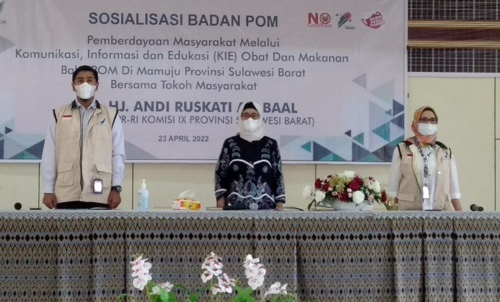 Cerdaskan Masyarakat, BPOM Gelar Sosialisasi Pemberdayaan Masyarakat Melalui KIE Obat Dan Makanan