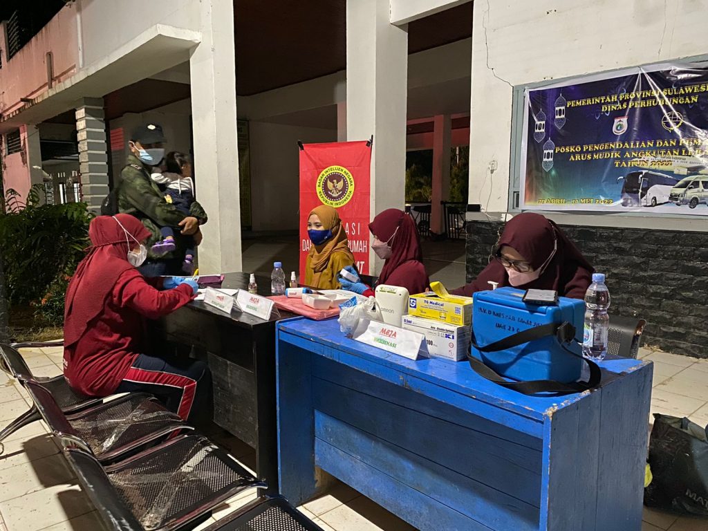 Binda Sulbar Buka Gerai Vaksin di Terminal dan Pelabuhan