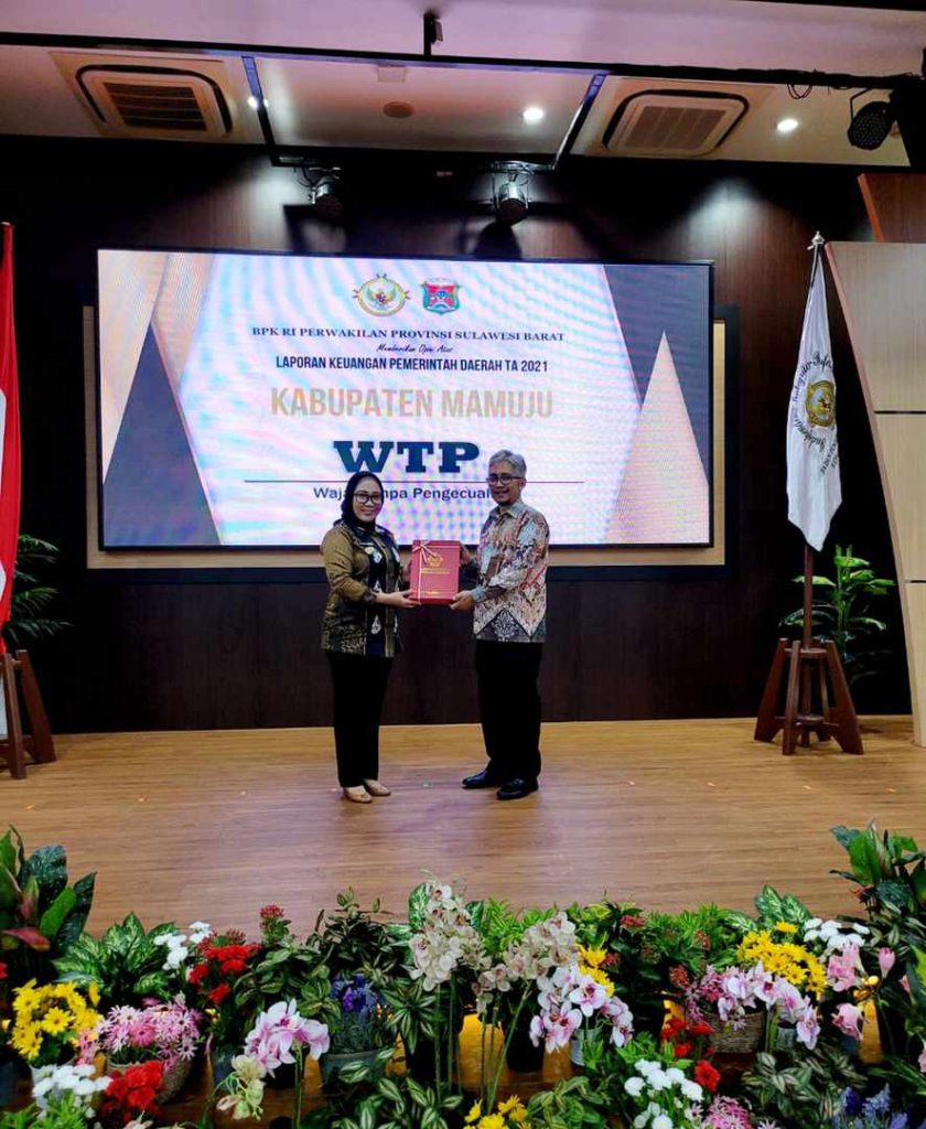 Pemkab Mamuju Kembali Terima WTP Dari BPK, Ini Kata Sutinah