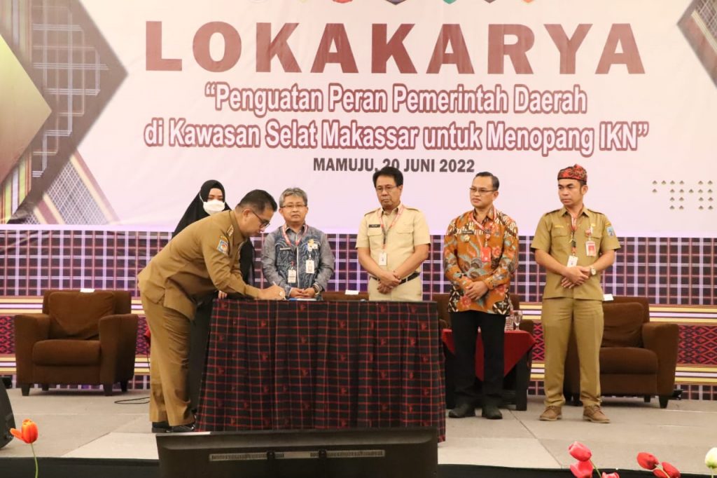 Enam Provinsi Teken Pakta Komitmen Dukungan Percepatan Pembangunan IKN
