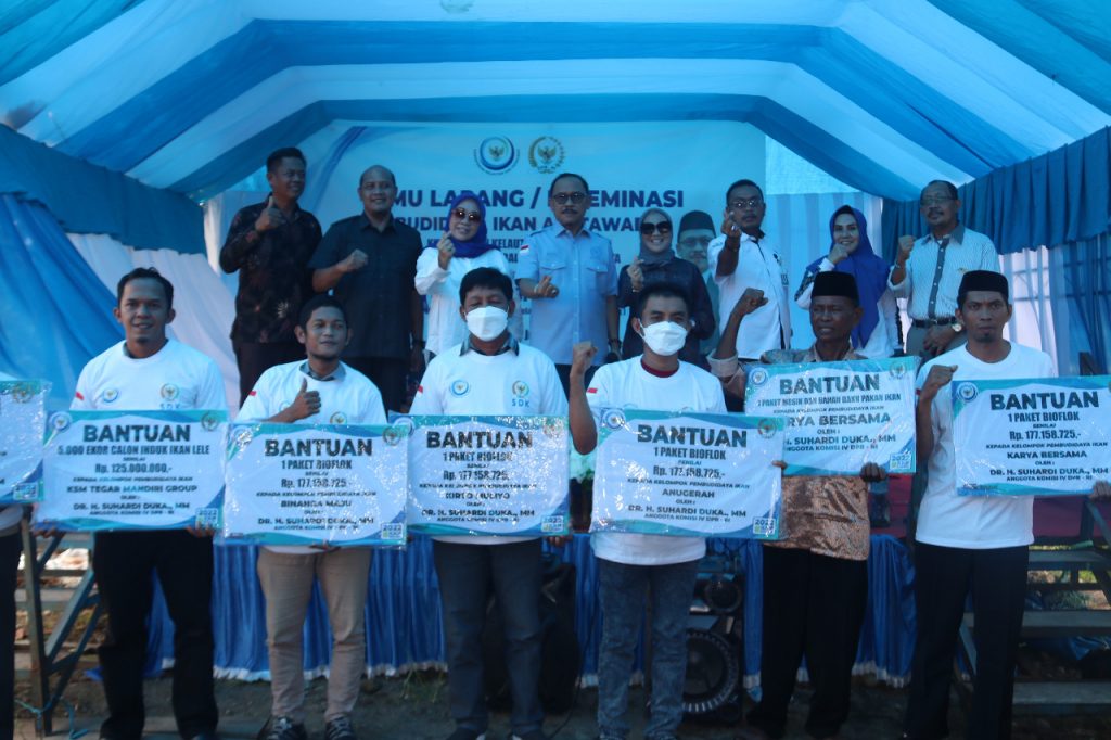 Lima Kelompok Budidaya Ikan Di Kalukku Terima Bantuan Bioflok