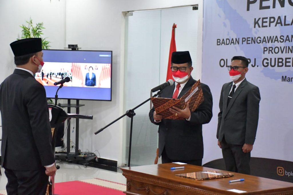 Harry Bowo Resmi Jabat Kepala Perwakilan BPKP Sulbar