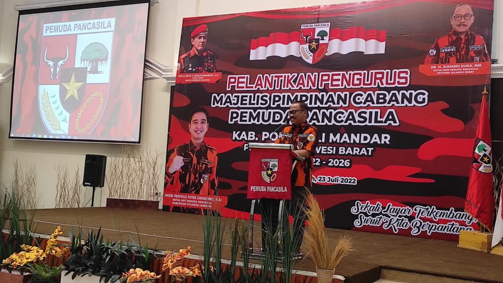 Andri Prayoga Putra Singkarru Jabat Ketua MPC PP Polman