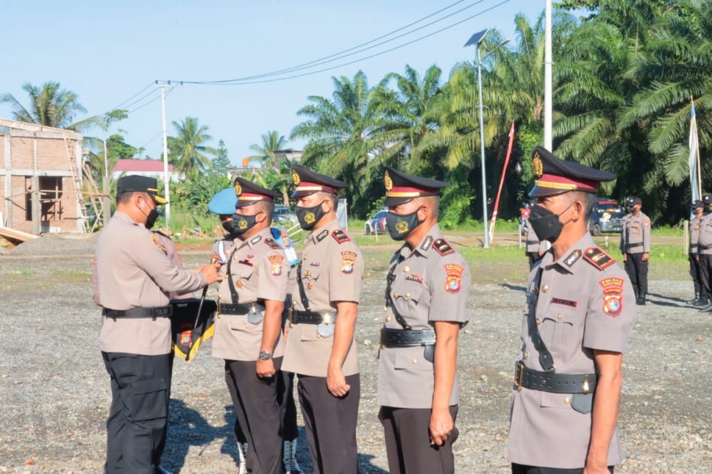 Kasat Resnarkoba Dan Kapolsek Pangale Polres Mateng Berganti
