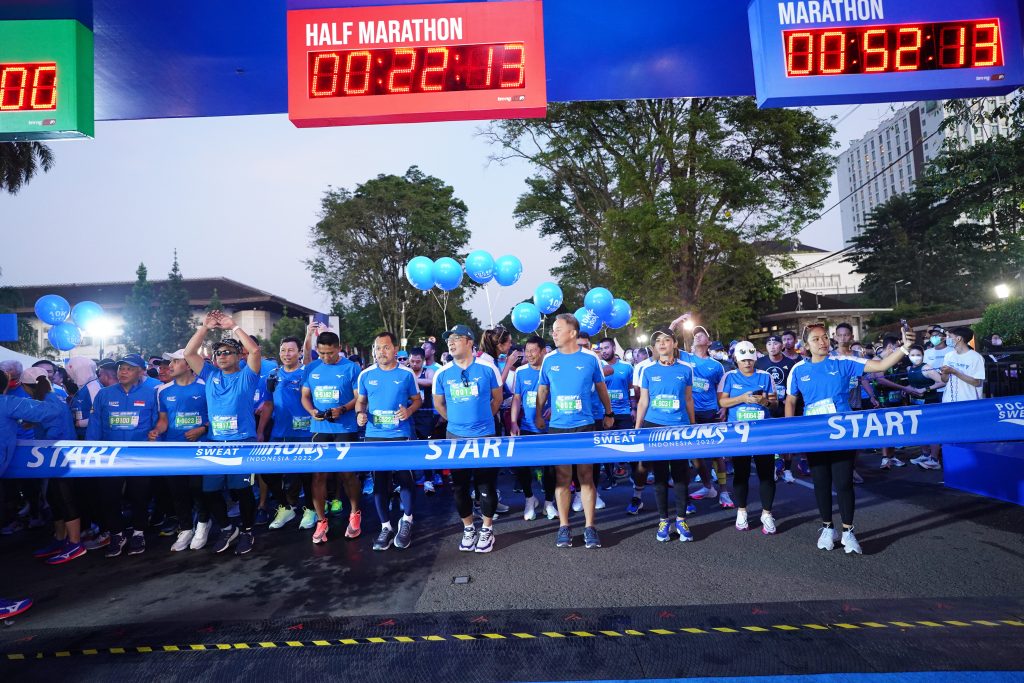 Pocari Sweat Run Indonesia 2022 Kembali Buat Indonesia Biru Lewat Lomba Lari Hybrid Terbesar di Indonesia