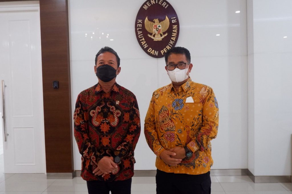 Bahas Potensi Perikanan, Pj Gubernur Sulbar, Bertemu Menteri Sakti di Jakarta