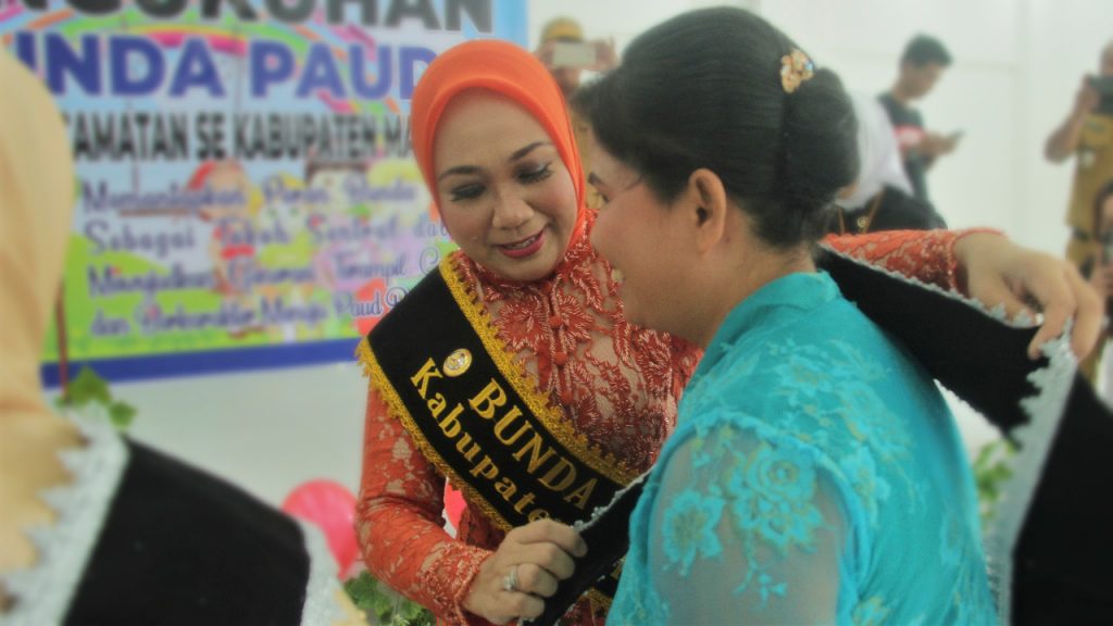 Lantik Bunda Paud Tingkat Kecamatan, Sutinah Sampaika Ini