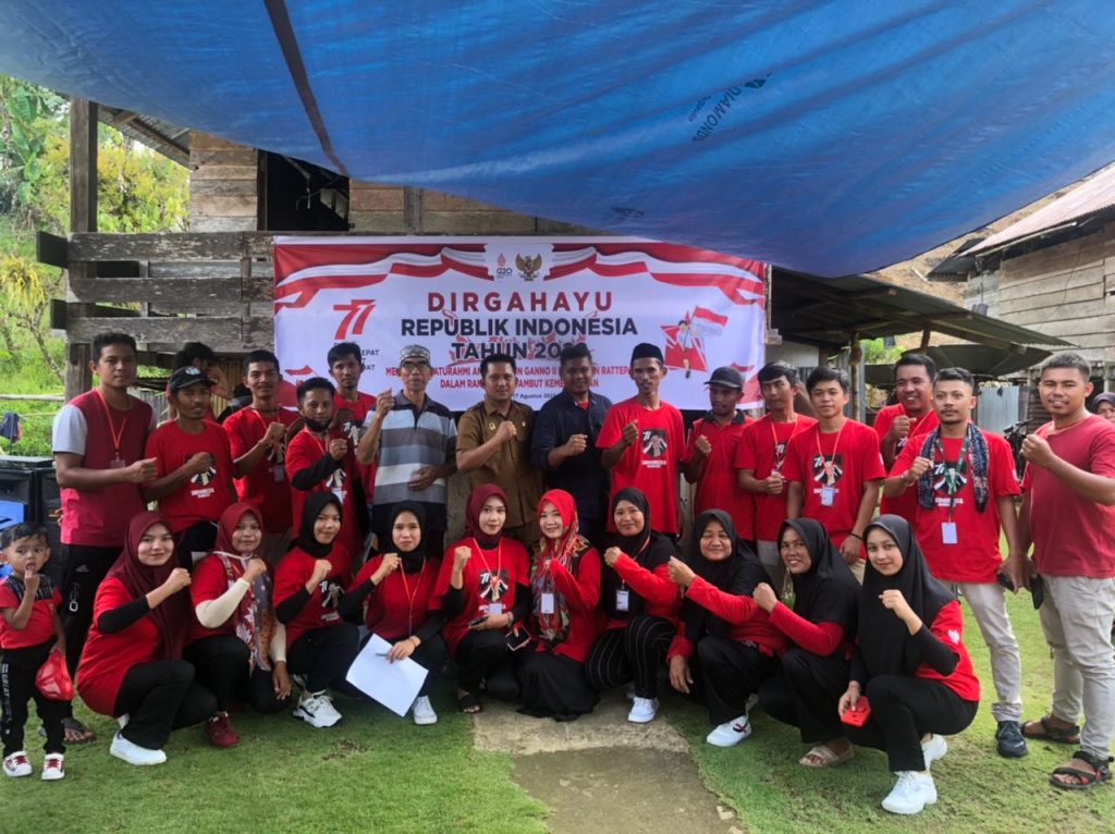 Pemdes Salletto Gelar Berbagai Kegiatan Menyambut HUT RI ke 77