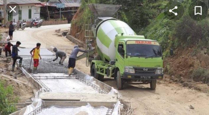 Lanjutkan Pekerjaan Jalan Tabone-Nosu, PUPR Sulbar Tunjuk Rekanan Baru