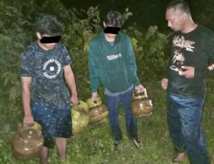 Polisi Ciduk Lima Pelaku Pencuri Tabung Gas Elpiji