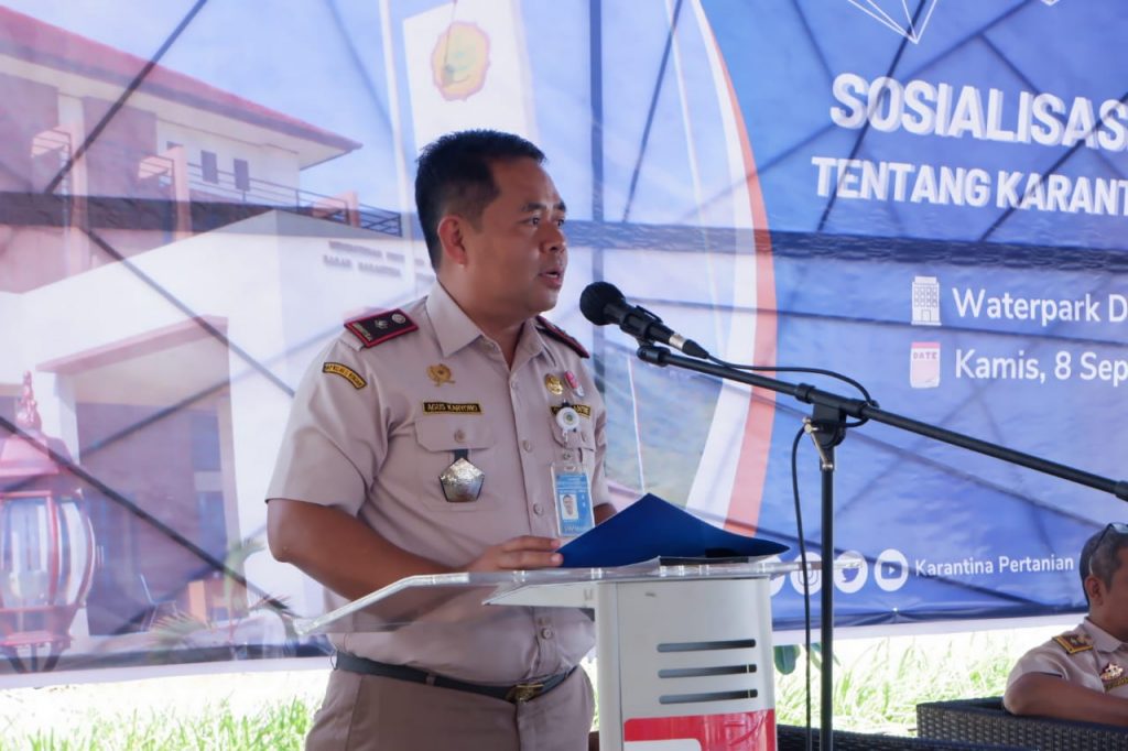 Cegah masuknya HPHK dan OPTK, Karantina Mamuju Gelar Sosialisasi UU Nomor 21 Tahun 2019