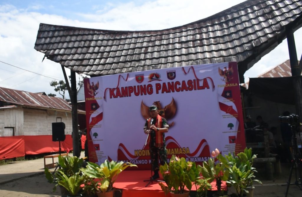 Desa Osango Dikukuhkan Sebagai Kampung Pancasila