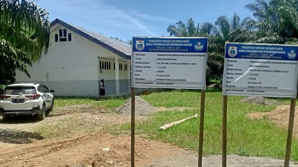 Kisruh Pembangunan SMK Salumanurung, Siapa Yang Bentuk Pokmas? Ini Penjelasan M. Natsir