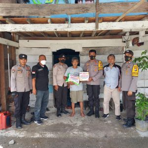 Bansos Polres Mateng Bantu Warga Kurang Mampu Hingga Anak Yatim Piatu