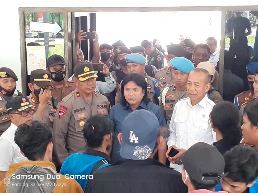 Terima Massa Aksi, Markus Sampaikan Ini