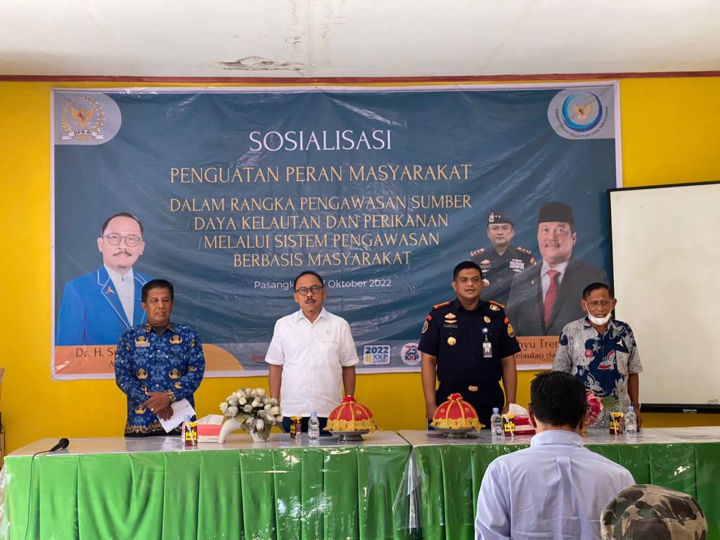 Buka Sosialisasi Pengawasan Sumber Daya Kelautan dan Perikanan, SDK Sampaikan Ini