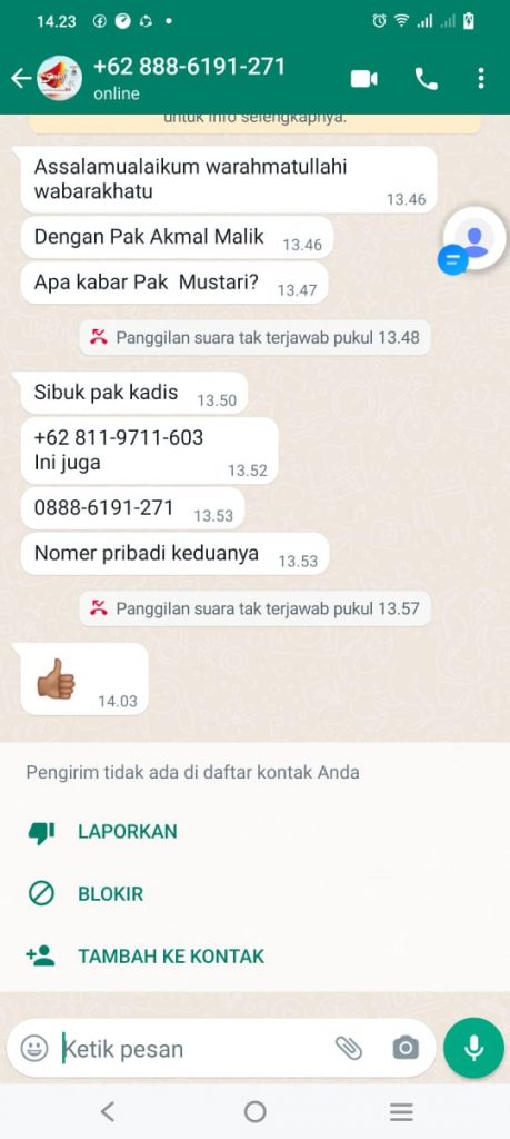 Nama Pj Gubernur Sulbar Akmal Malik Dicatut Penipu Via WA