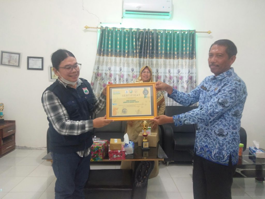 Distanak Mateng Peringkat 3 Dinas Paling Aktif Lakukan Vaksinasi Rabies