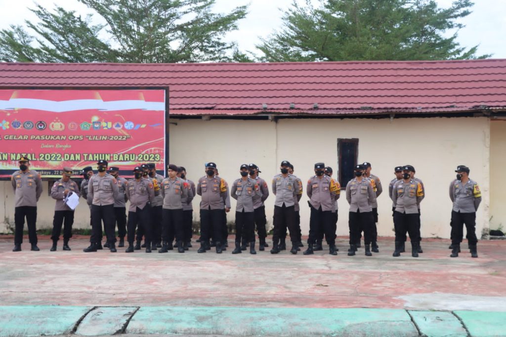 Siap Amankan Ibadah Malam Natal, Polres Pasangkayu Siagakan Ratusan Personil