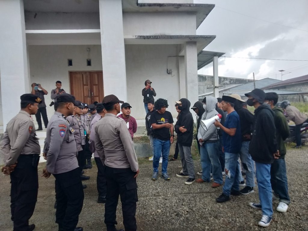 Soroti Konflik Agraria, Aliansi Mahasiswa Dan Pemuda Sambangi Kantor ATR BPN Mateng