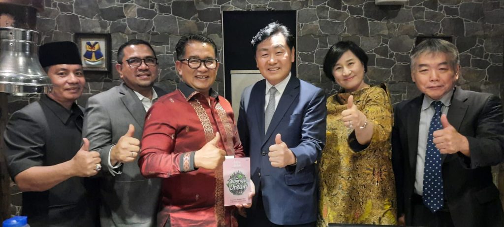 Pj Gubernur Sulbar dan Gubernur Provinsi Jeollabuk-do Korsel Bertemu, Ini Yang Dibahas